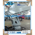 Foldable Boom Wave Cpmpensation Hidráulica Marine Jib Crane